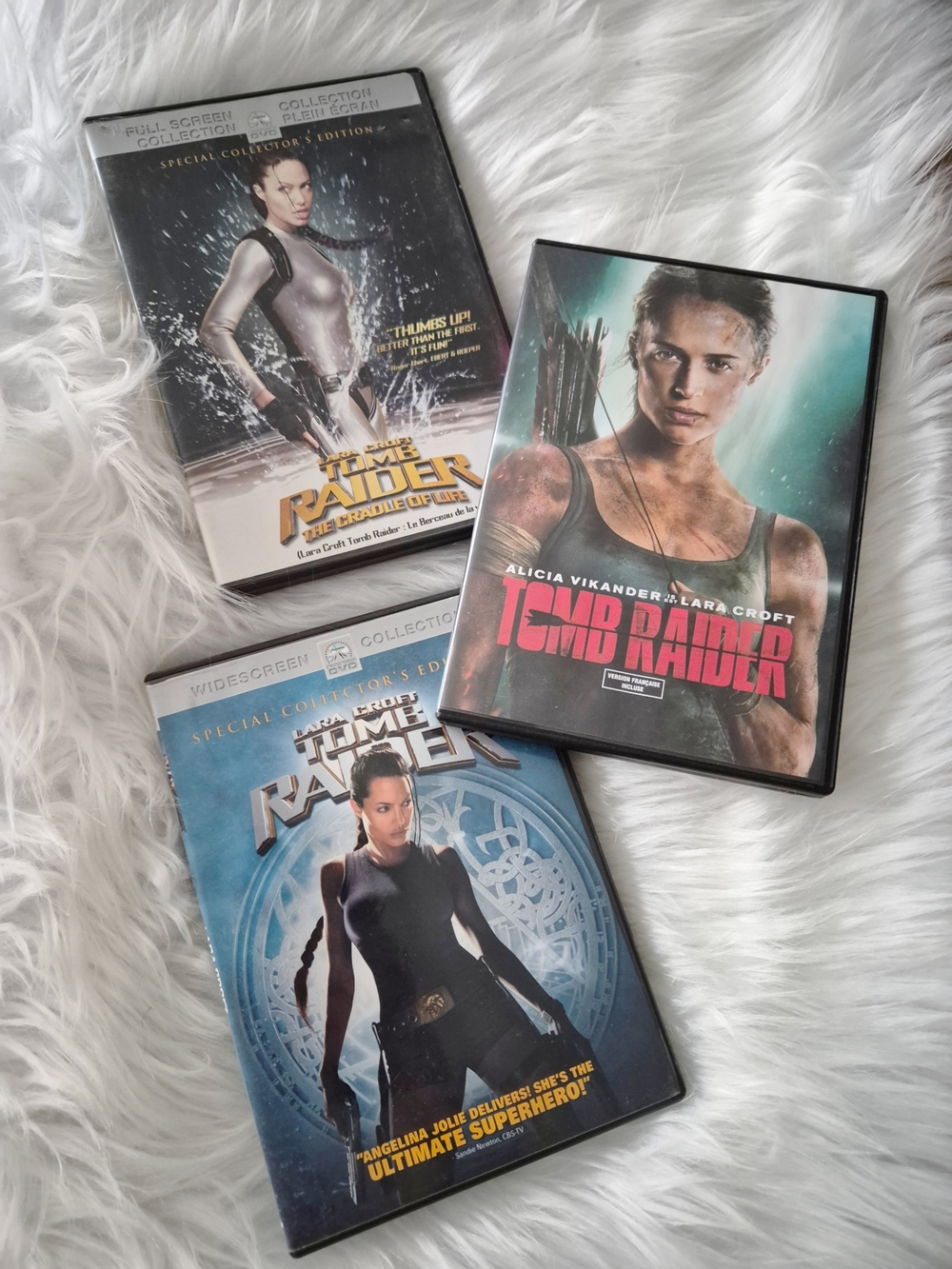 Tomb Raider Bundle Of Dvds